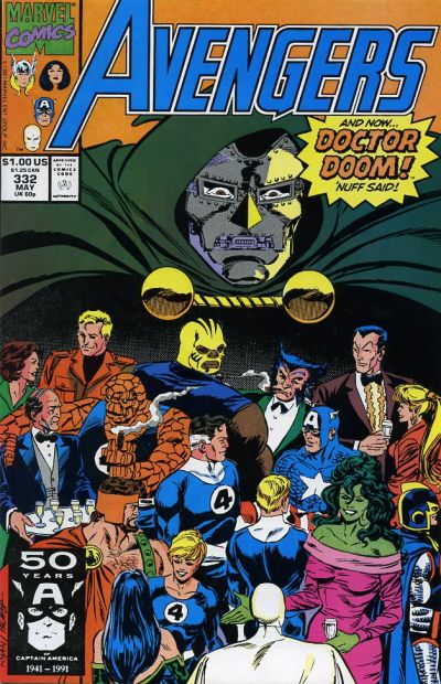 The Avengers #332 [Direct]-Fine 