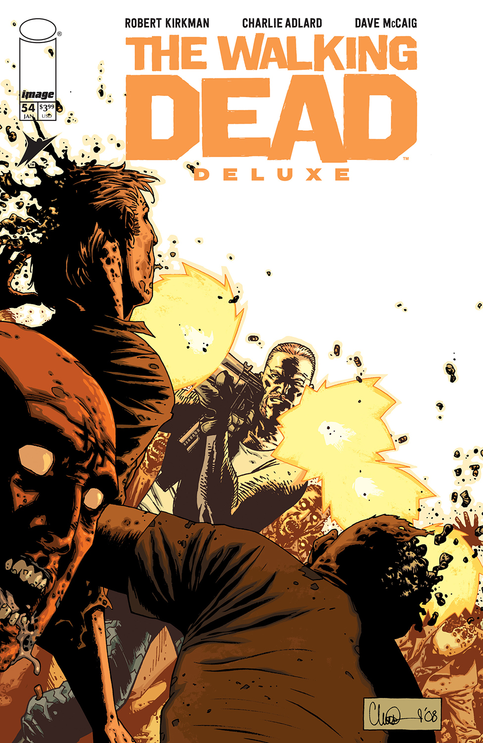 Walking Dead Deluxe #54 Cover B Adlard & McCaig (Mature)