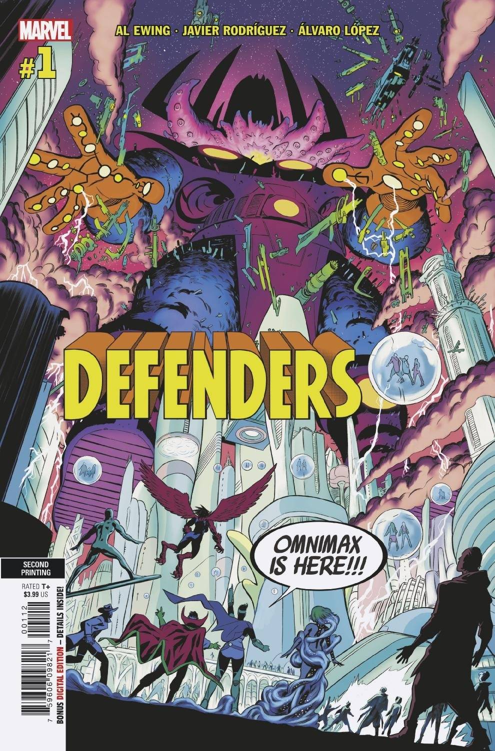 Defenders #1 2nd Printing Variant (Of 5)