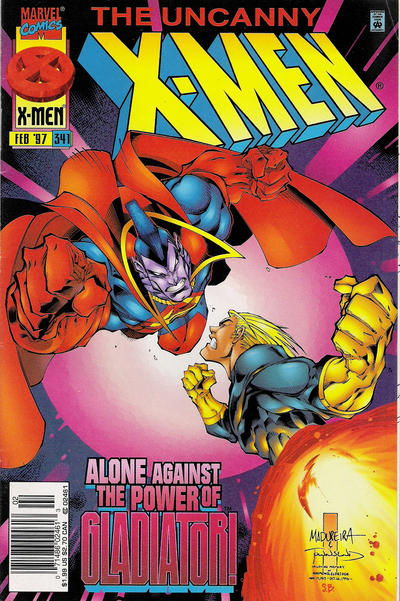 The Uncanny X-Men #341 [Newsstand]-Fine (5.5 – 7)