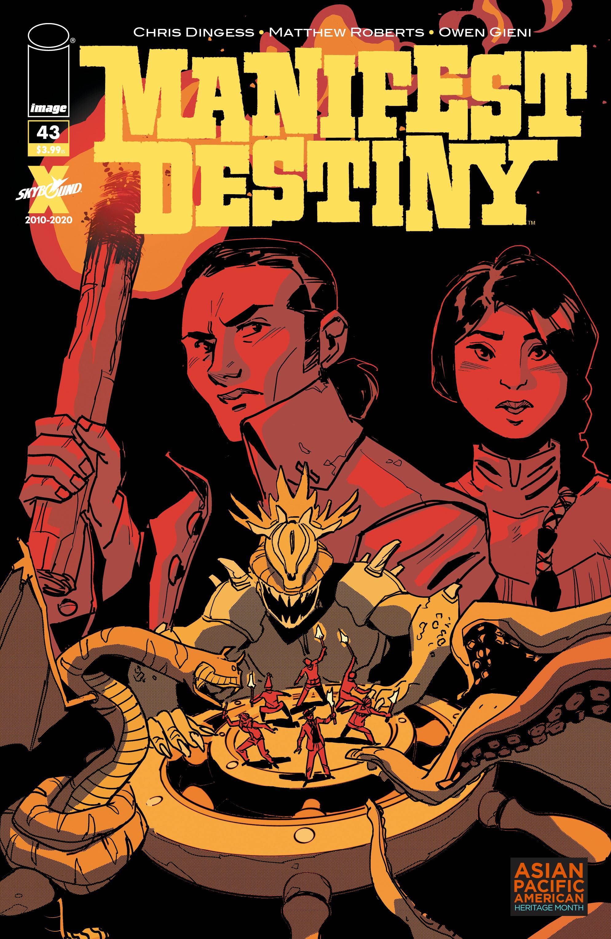 Manifest Destiny #43 Cover B Tefenkgi Aapi Variant (Mature)