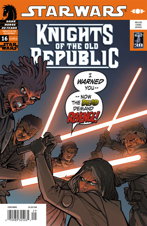 Star Wars Knights of the Old Republic #16 (2006)