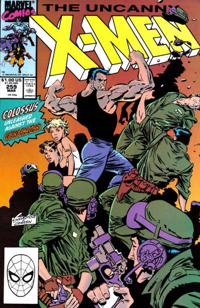 The Uncanny X-Men #259 [Direct] - Vf- 