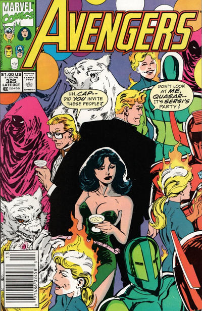 The Avengers #325 [Newsstand]-Very Good (3.5 – 5)