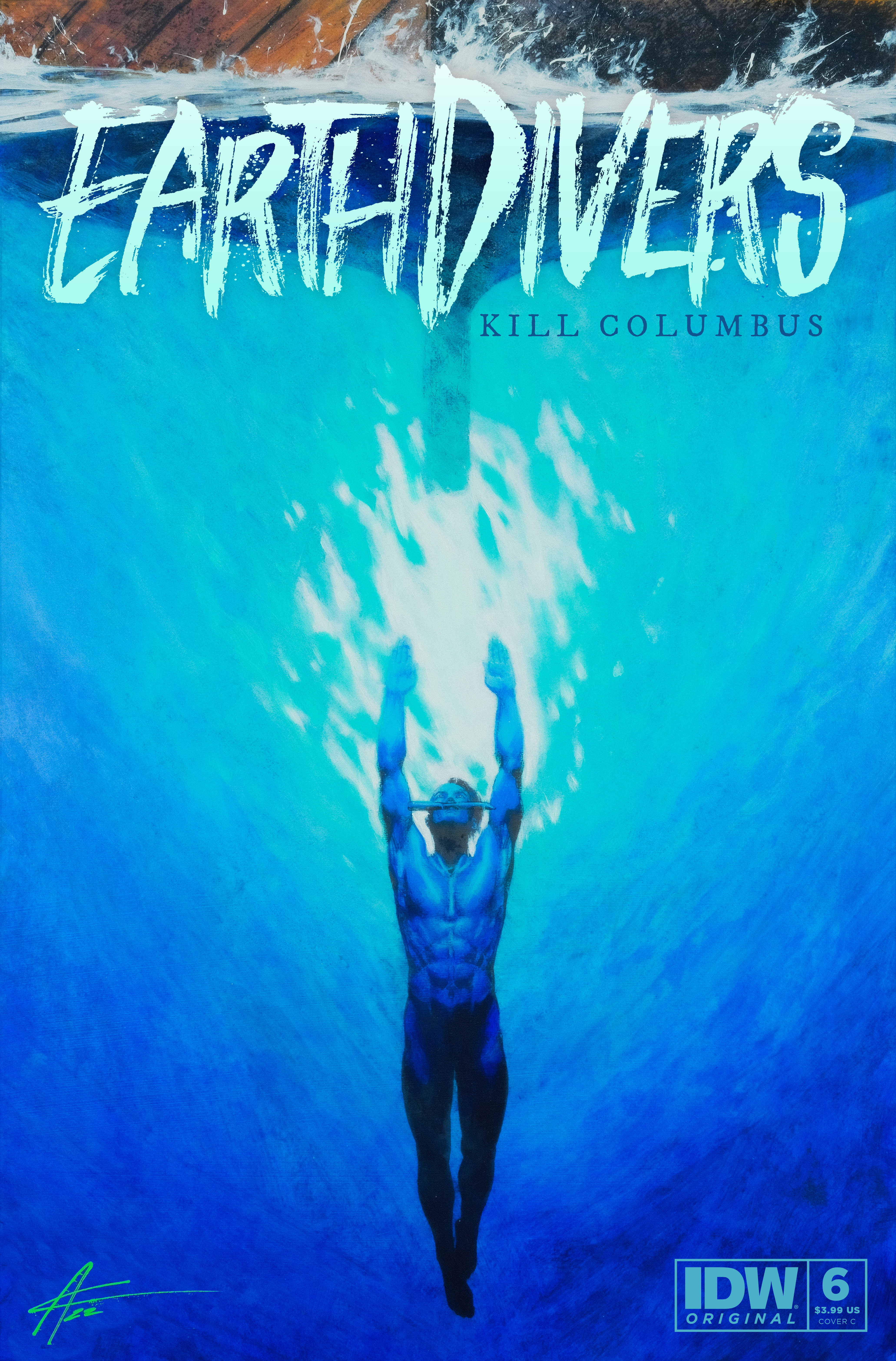 Earthdivers #6 Cover C Campbell