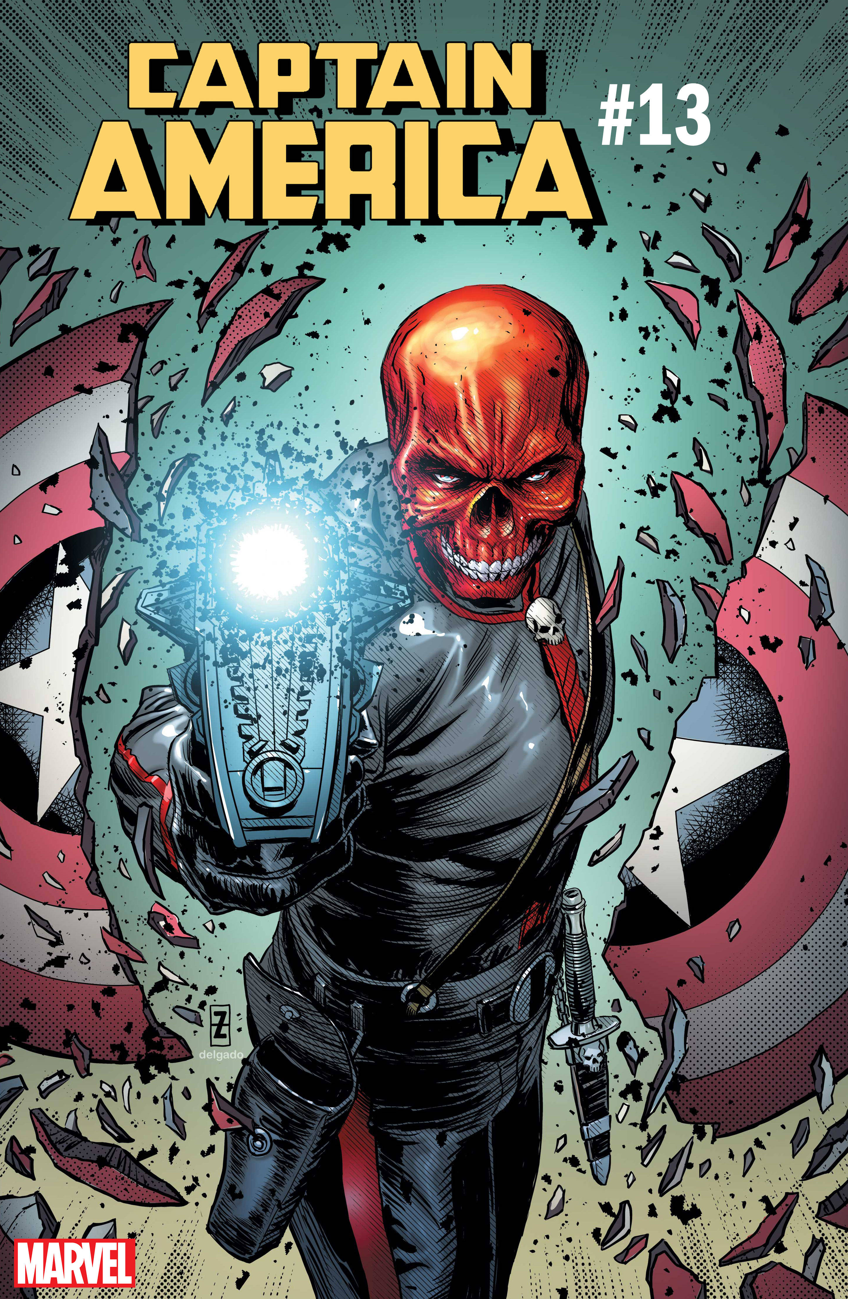 Captain America #13 Zircher Bring on the Bad Guys Variant (2018)