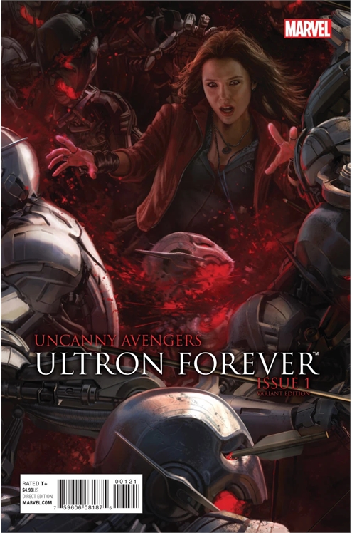 Uncanny Avengers: Ultron Forever #1 [Avengers Age of Ultron Movie Cover Scarlet Witch]
