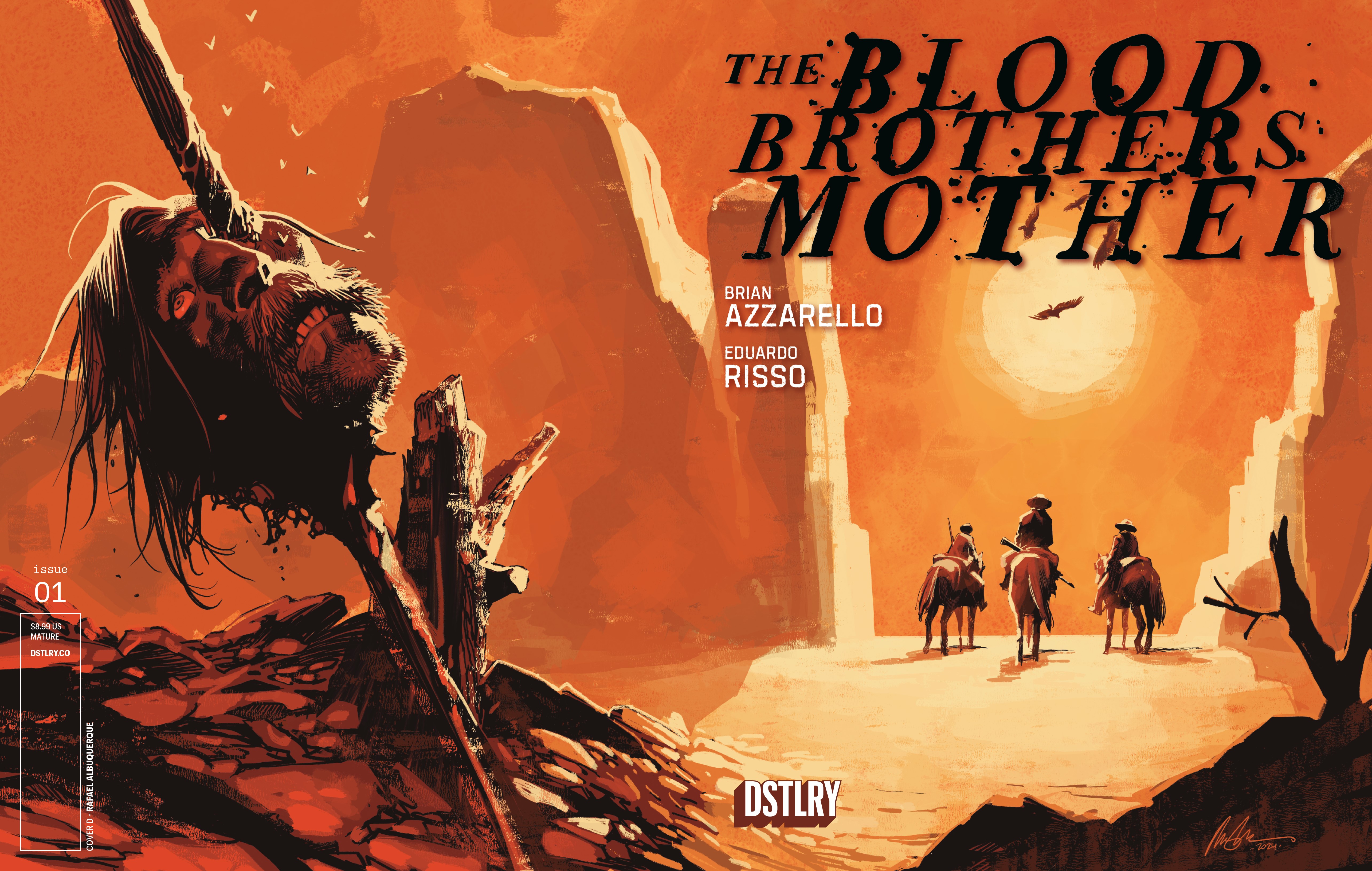 Blood Brothers Mother #1 Cover C 1 For 10 Incentive Rafael Albuquerque Variant (Mature) (Of 3)