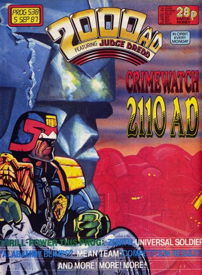 2000 AD #538-Near Mint (9.2 - 9.8)