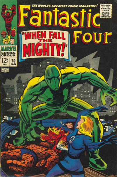 Fantastic Four #70 (1961)- Vg 4.0