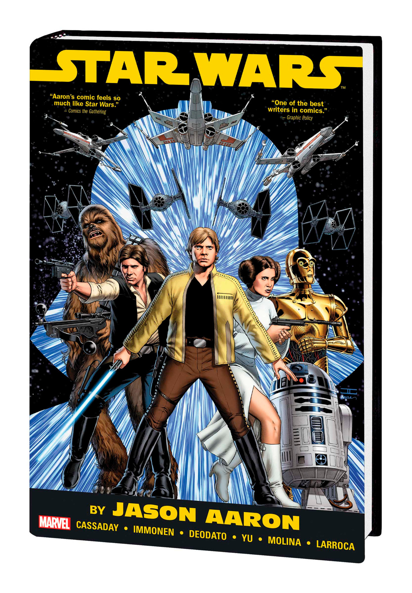Star Wars by Jason Aaron Omnibus Hardcover Cassaday Cover (Mature)