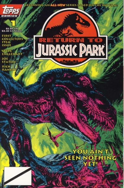 Return To Jurassic Park #1 - Vf- 7.5