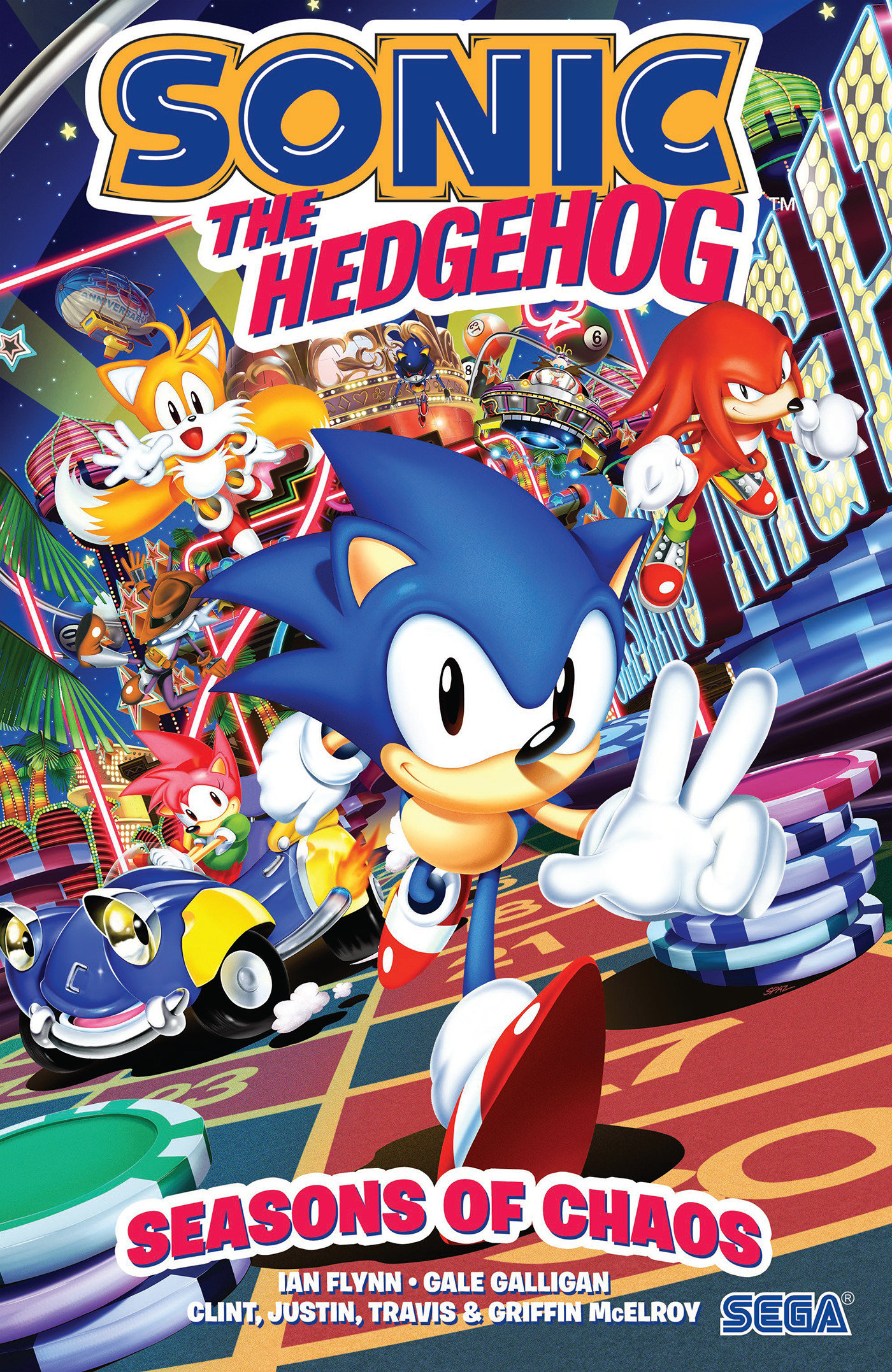 Sonic the Hedgehog: Seasons of Chaos Graphic Novel