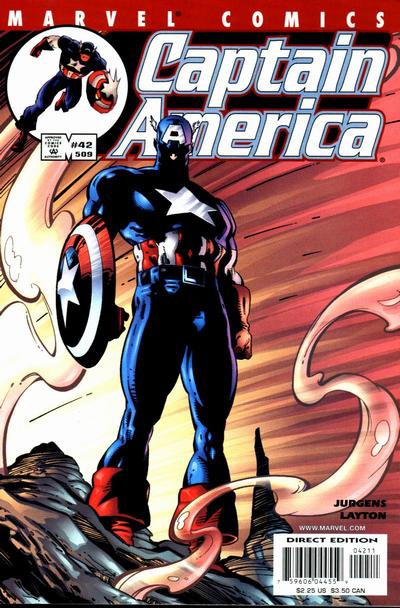 Captain America #42 (1998) [Direct Edition]-Fine (5.5 – 7)