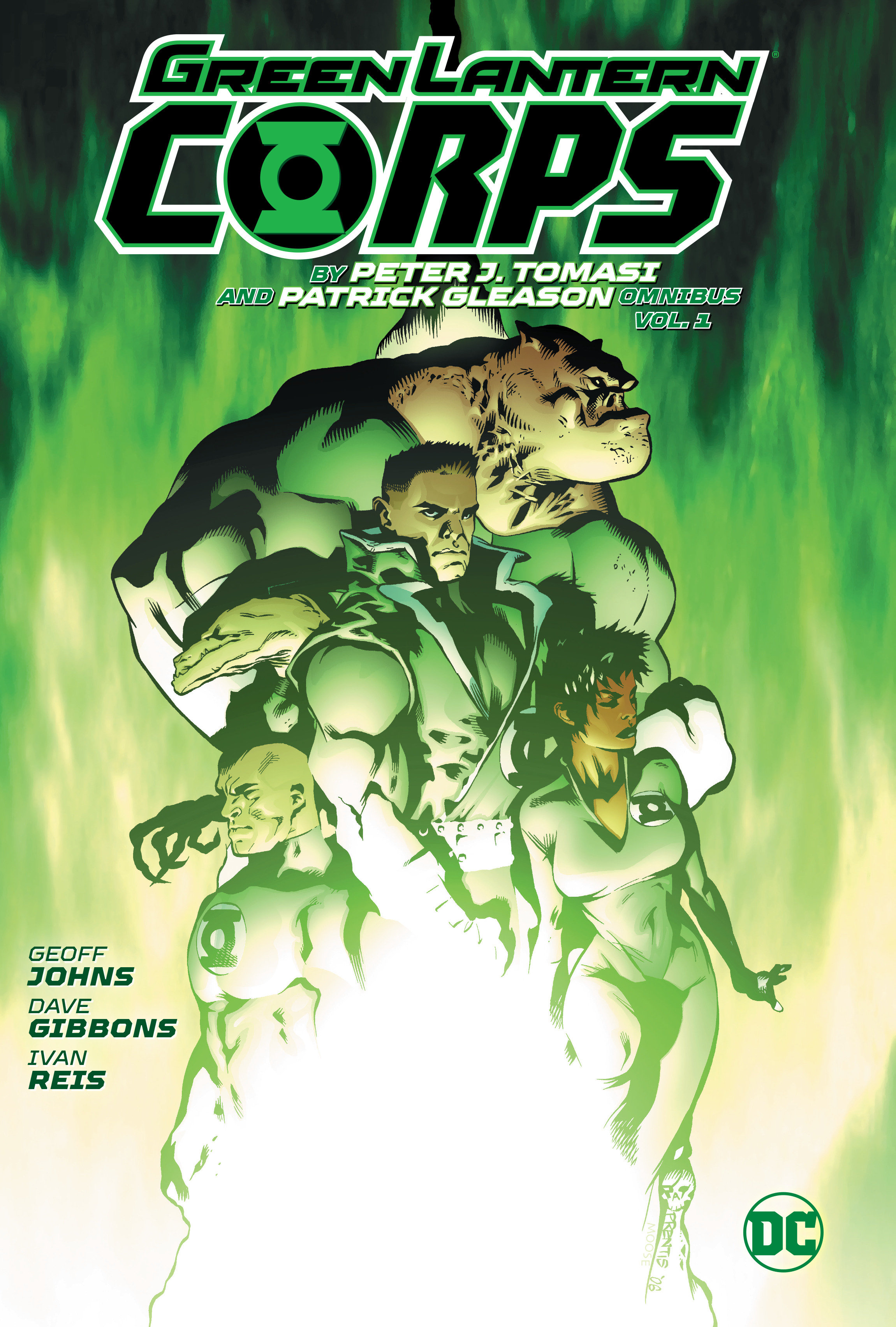 Green Lantern Corps by Peter J Tomasi and Patrick Gleason Omnibus Hardcover Volume 1