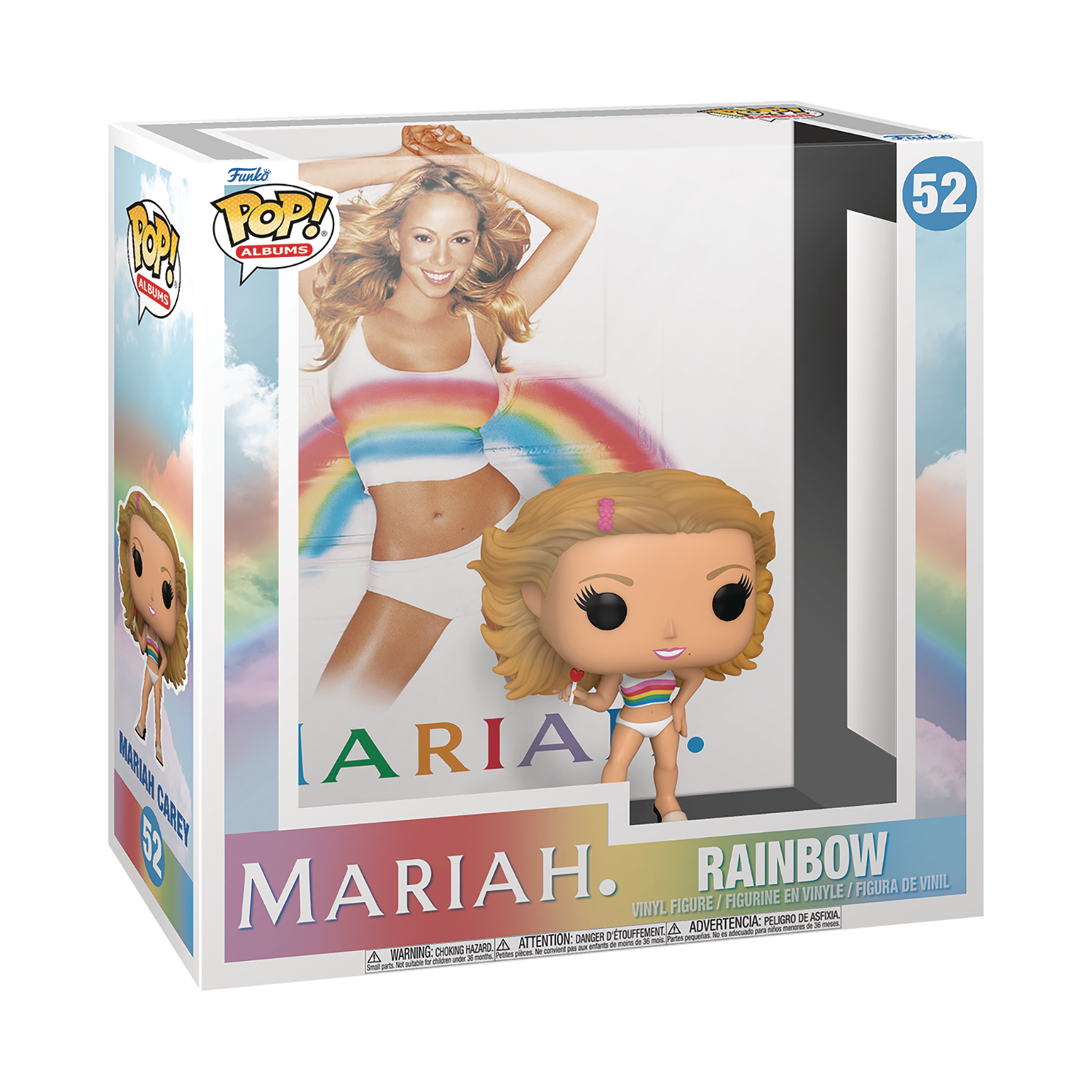 Pop Albums Mariah Carey Rainbow Vinyl Figure