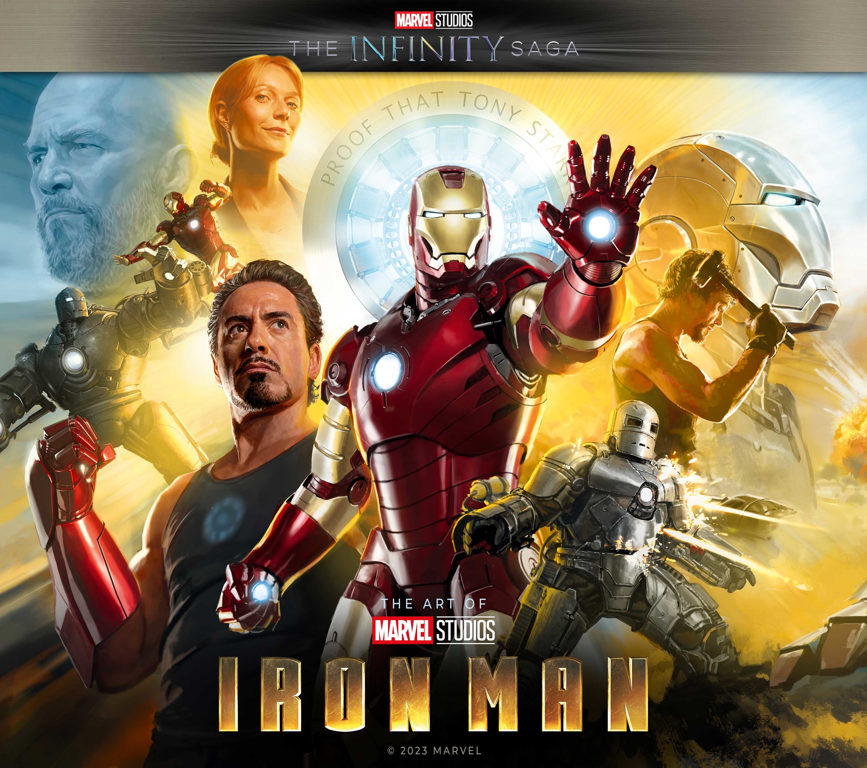 Marvel Studios Infinity Saga Art of Iron Man Hardcover
