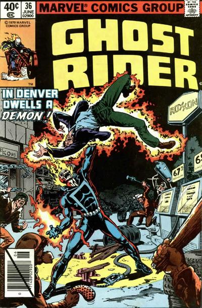 Ghost Rider #36 [Direct]-Near Mint (9.2 - 9.8)