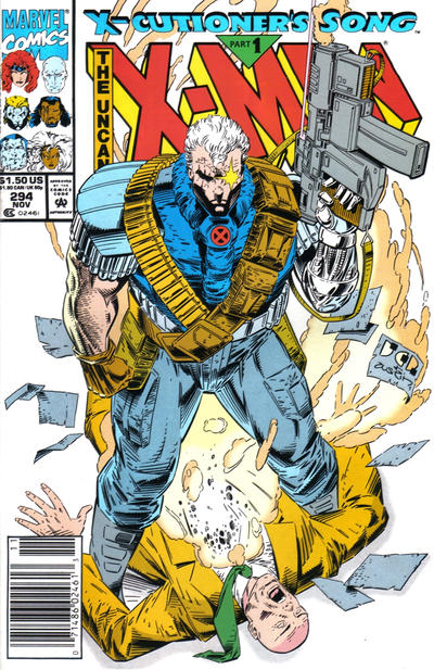 The Uncanny X-Men #294 [Newsstand]-Fine (5.5 – 7)