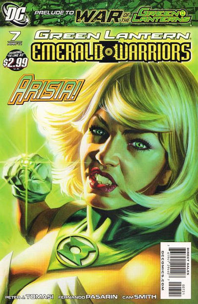 Green Lantern Emerald Warriors #7 Variant Edition (War of the Green Lanterns) (2010)