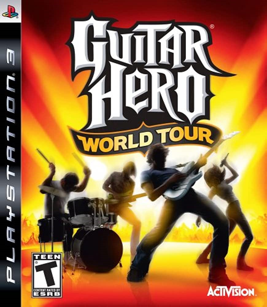 Playstation 3 Ps3 Guitar Hero World Tour