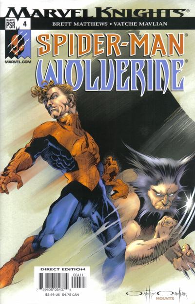 Spider-Man & Wolverine #4(2003)-Very Fine (7.5 – 9)