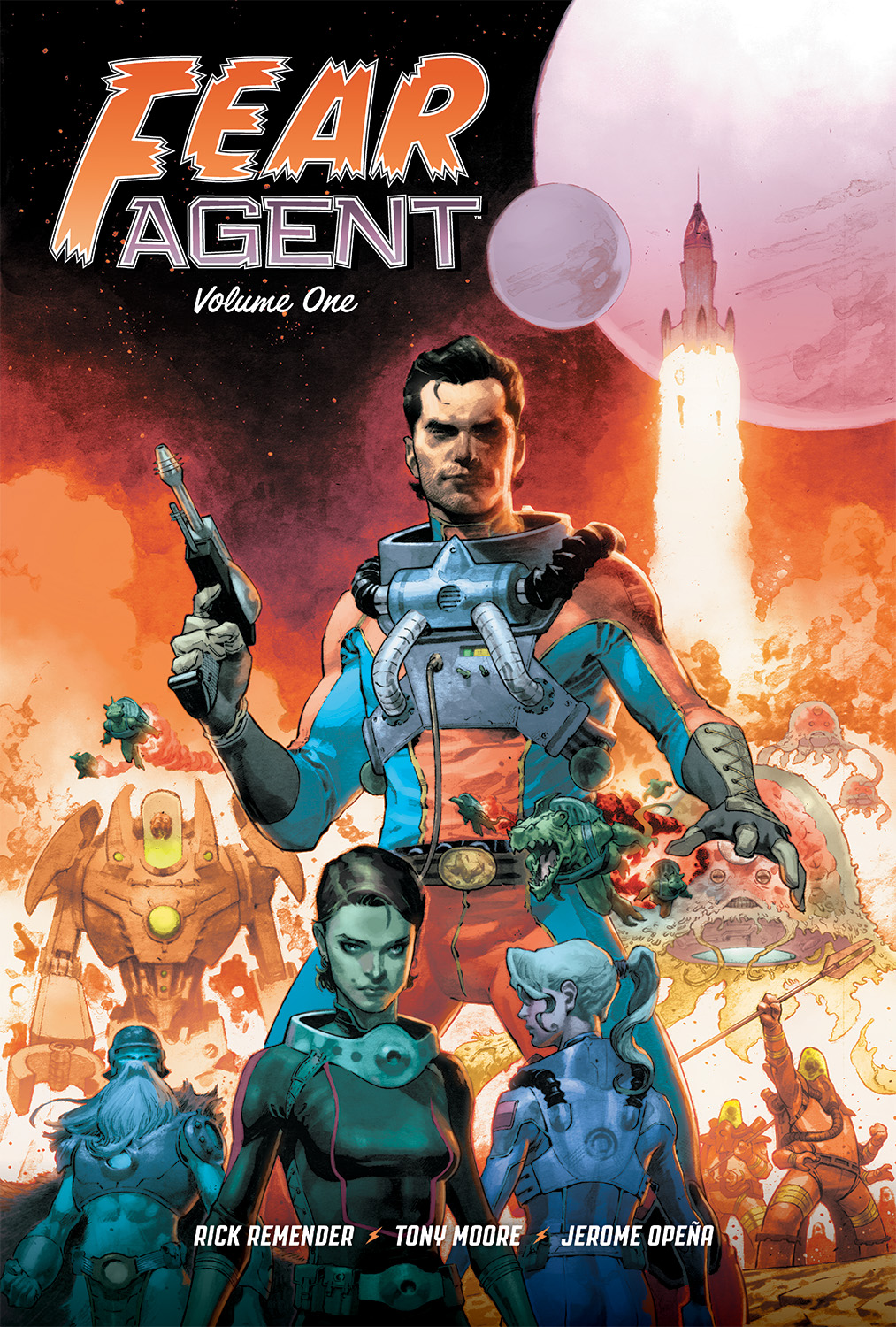 Fear Agent 20th Anniversary Deluxe Edition Hardcover Volume 1 Cover B Opena Variant