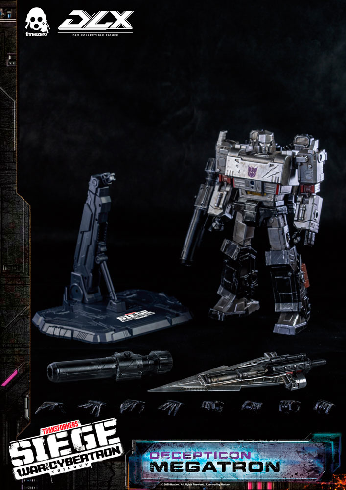 Preorder: Megatron Collectible Figure By Threezero Deluxe Collectible