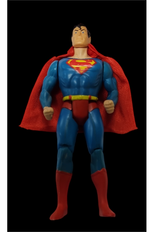 Kenner 1984 Super Powers Superman 4.75 Inch Action Figure Pre-Owned