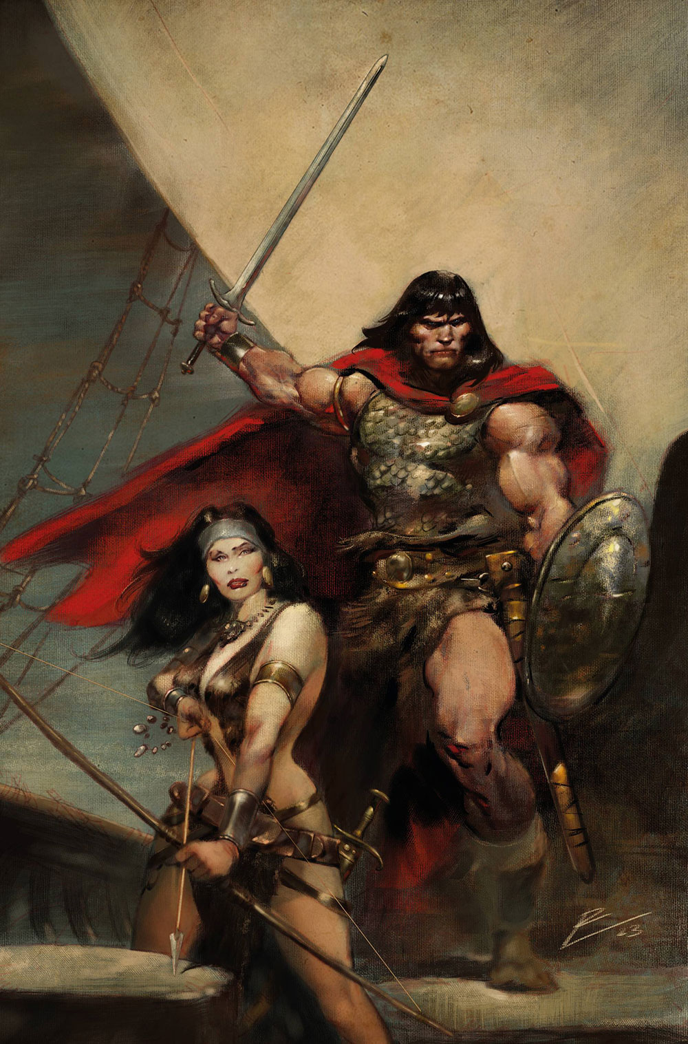 Conan the Barbarian (2023) #5 Last Call Torre Virgin (Mature)