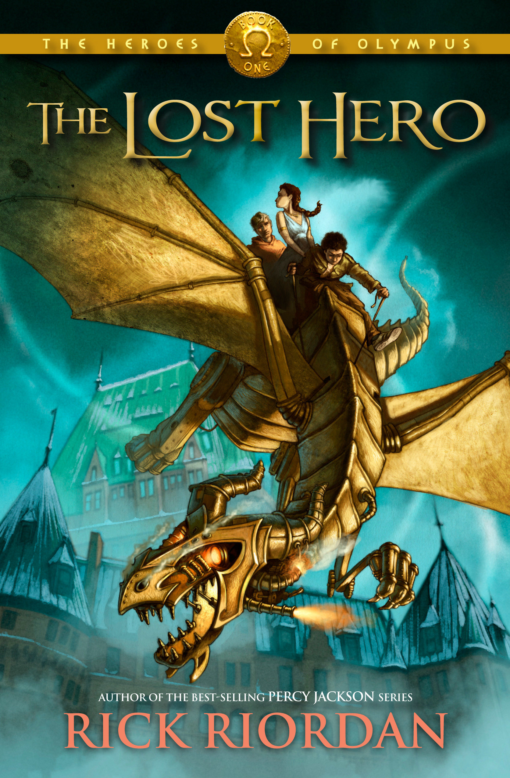 Heroes of Olympus Hardcover Novel Volume 1 Lost Hero