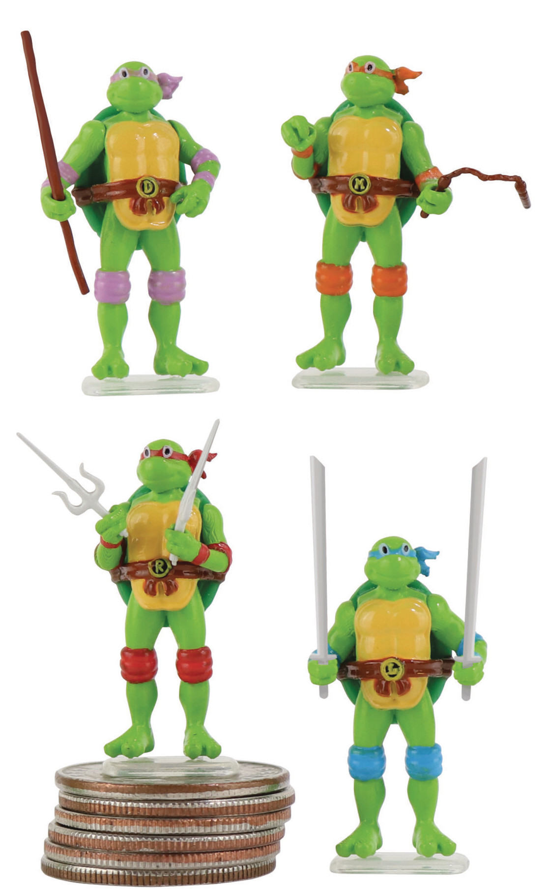 Worlds Smallest Teenage Mutant Ninja Turtles Figure Inner Case Assortment