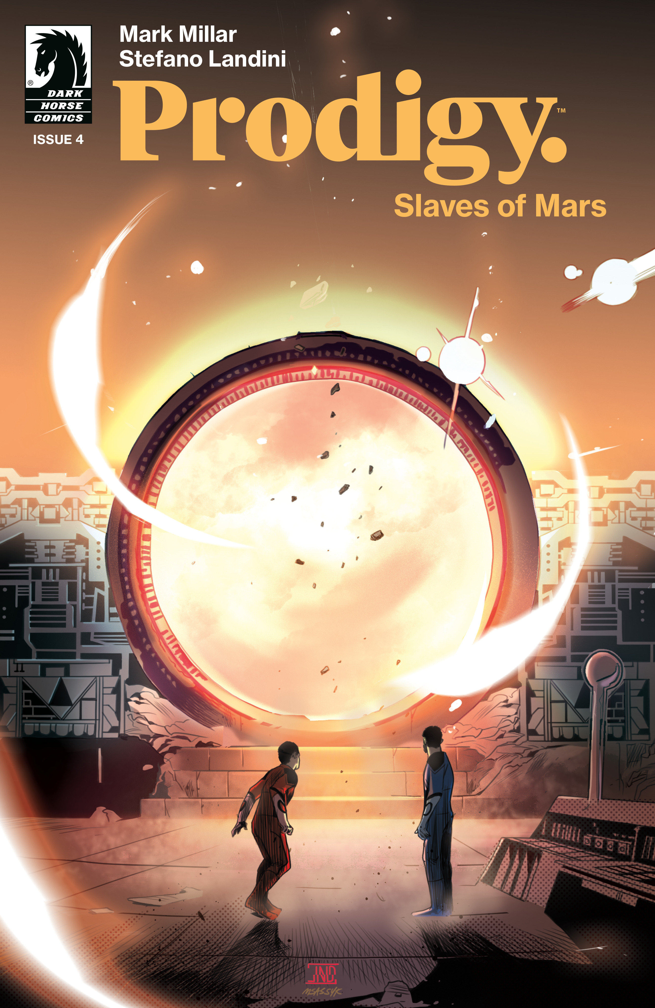 Prodigy Slaves of Mars #4 Cover A (Stefano Landini)