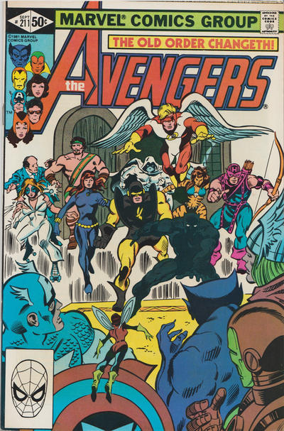 The Avengers #211 [Direct]-Fine (5.5 – 7)