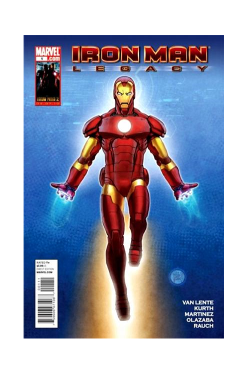 Iron Man Legacy #1 (Larroca (50/50 Cover)) (2010)