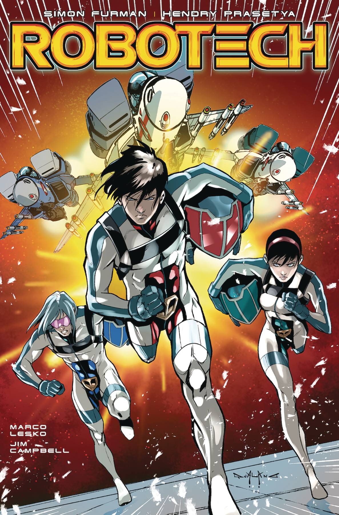 Robotech #20 Cover A Qualano