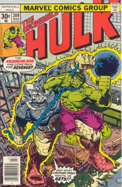 Incredible Hulk #209 [Regular Edition] - Vf-