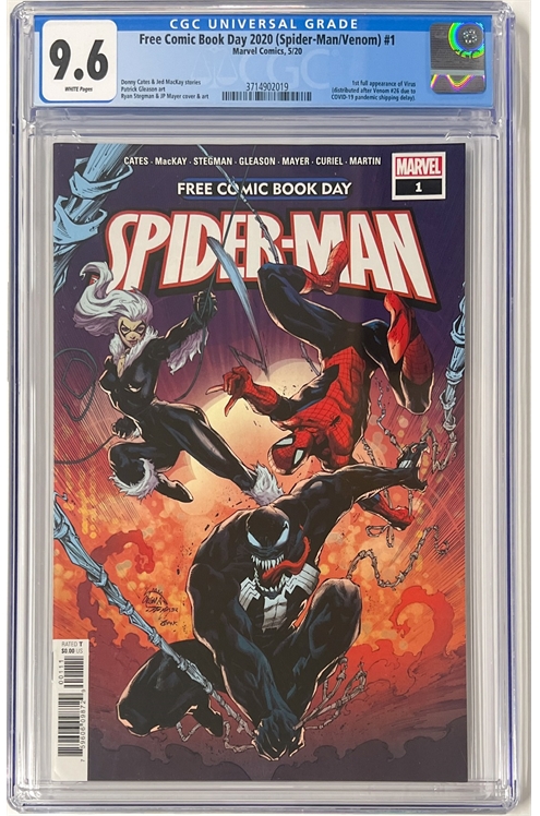 Free Comic Book Day 2020 (Spider-Man/Venom) Cgc 9.6