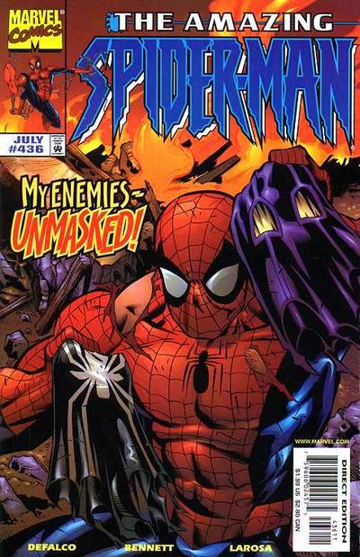 The Amazing Spider-Man #436 [Direct Edition]-Fine 