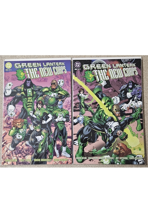 Green Lantern The New Corps #1-2 (DC 1999) Set