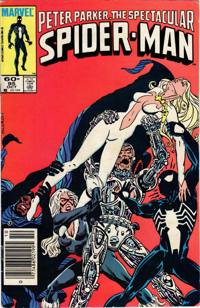 The Spectacular Spider-Man #95 [Newsstand](1976)-Fine (5.5 – 7)