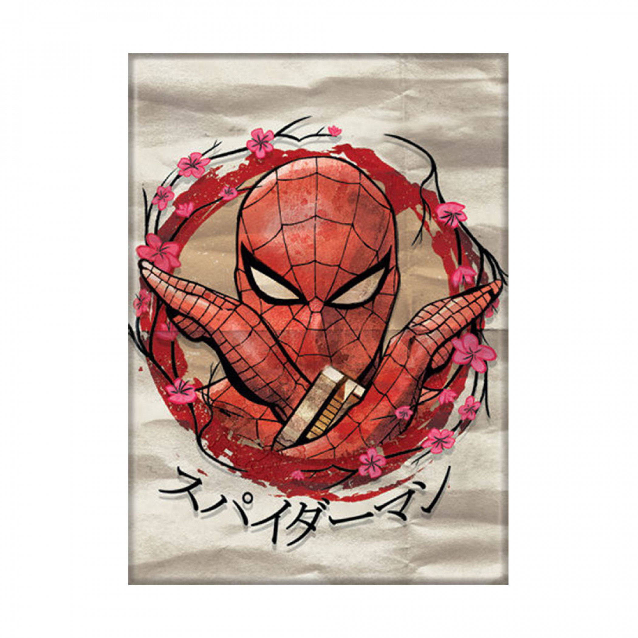 Japanesse Spider-Man Arms Cross Magnet