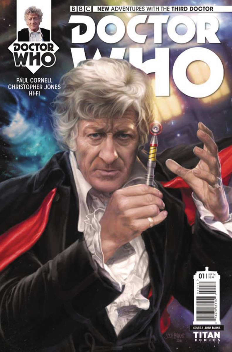 Doctor Who 3rd #1 Cover A Burns