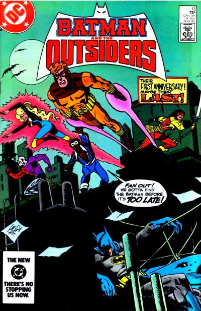 Batman And The Outsiders #13 [Direct]-Fine (5.5 – 7)