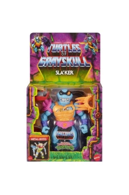 Motu X Tmnt: Turtles of Grayskull Deluxe Sla'ker
