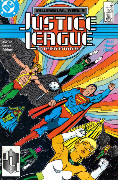 Justice League International #10 [Direct]-Near Mint (9.2 - 9.8)