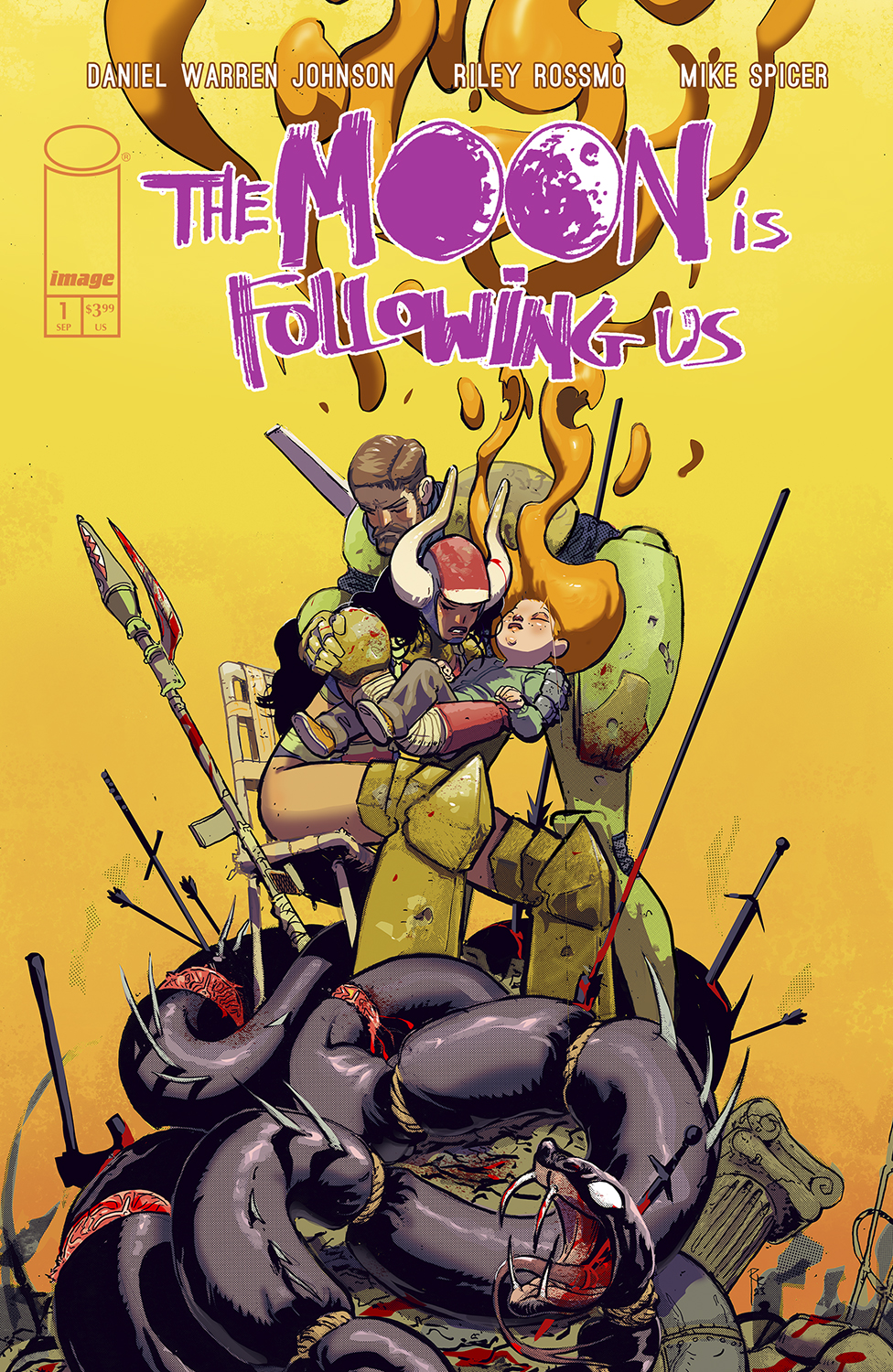 Moon is Following Us #1 (Of 10) Cover A Riley Rossmo & Mike Spicer