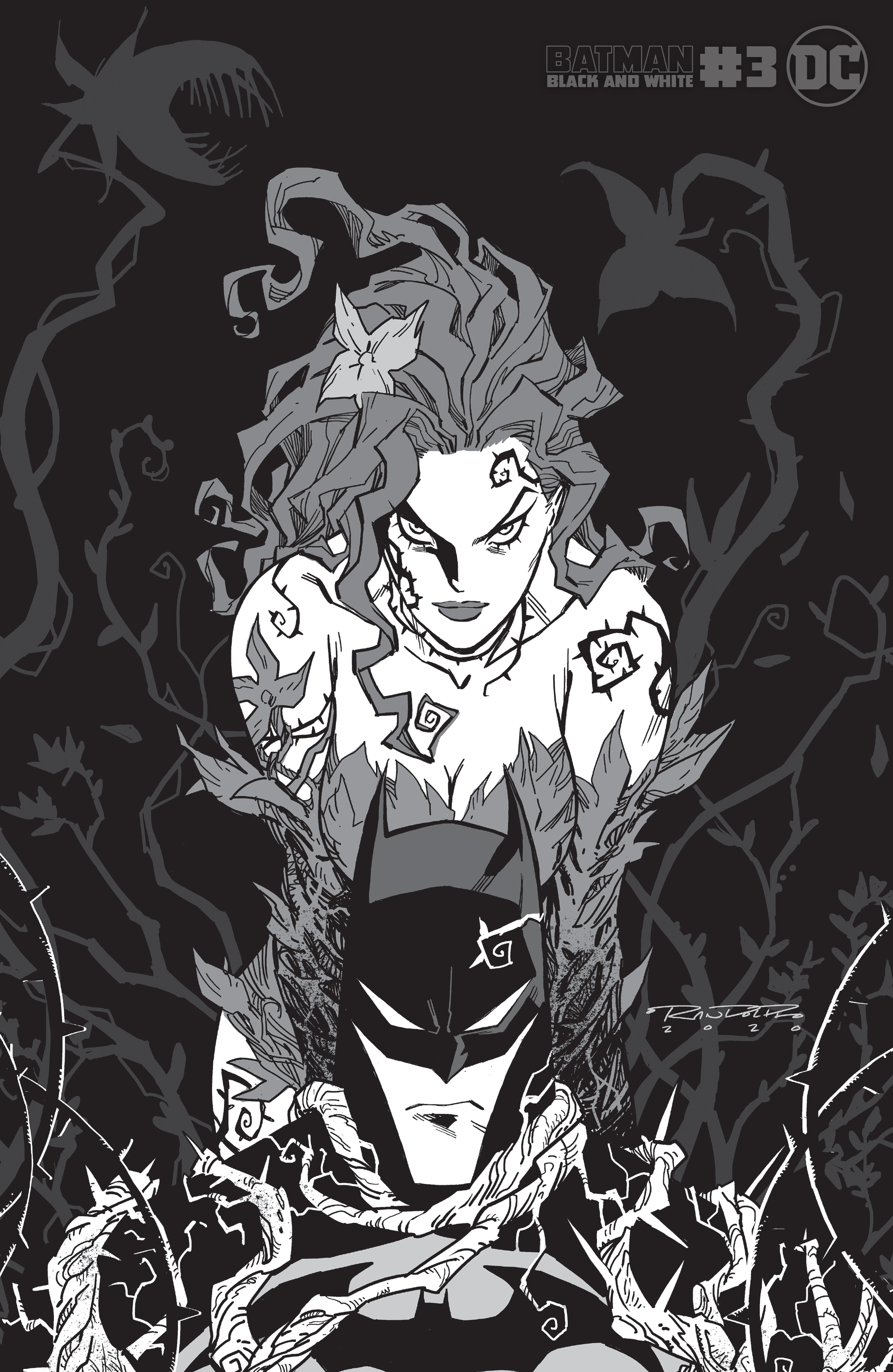 Batman Black And White #3 Cover C Khary Randolph Poison Ivy Variant (Of 6)