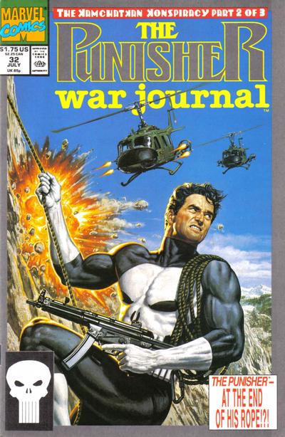 The Punisher War Journal #32 [Direct]-Near Mint (9.2 - 9.8)