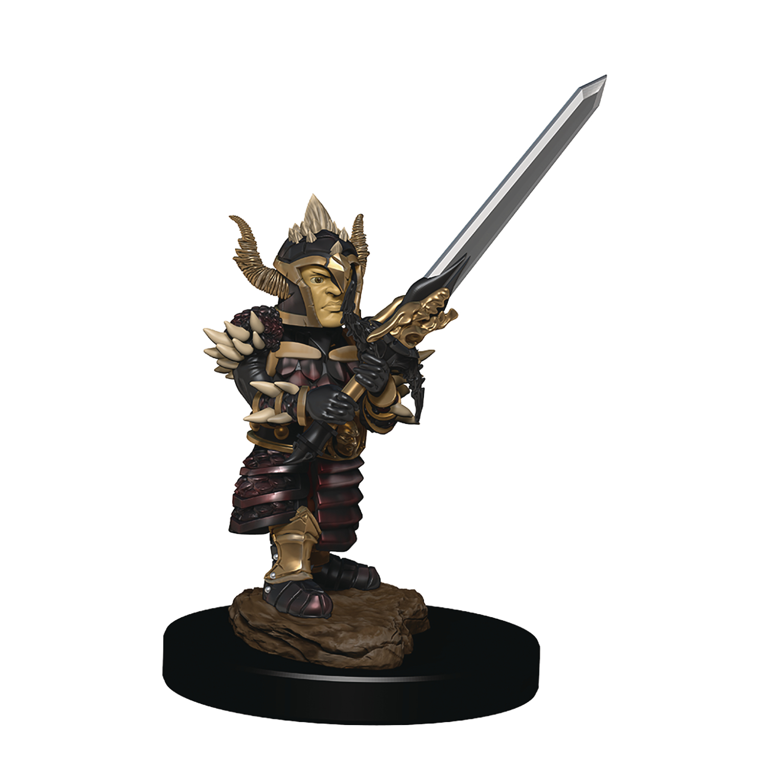 Dungeons & Dragons Icons Realm Premium Painted Fig Halfling Fighter Male